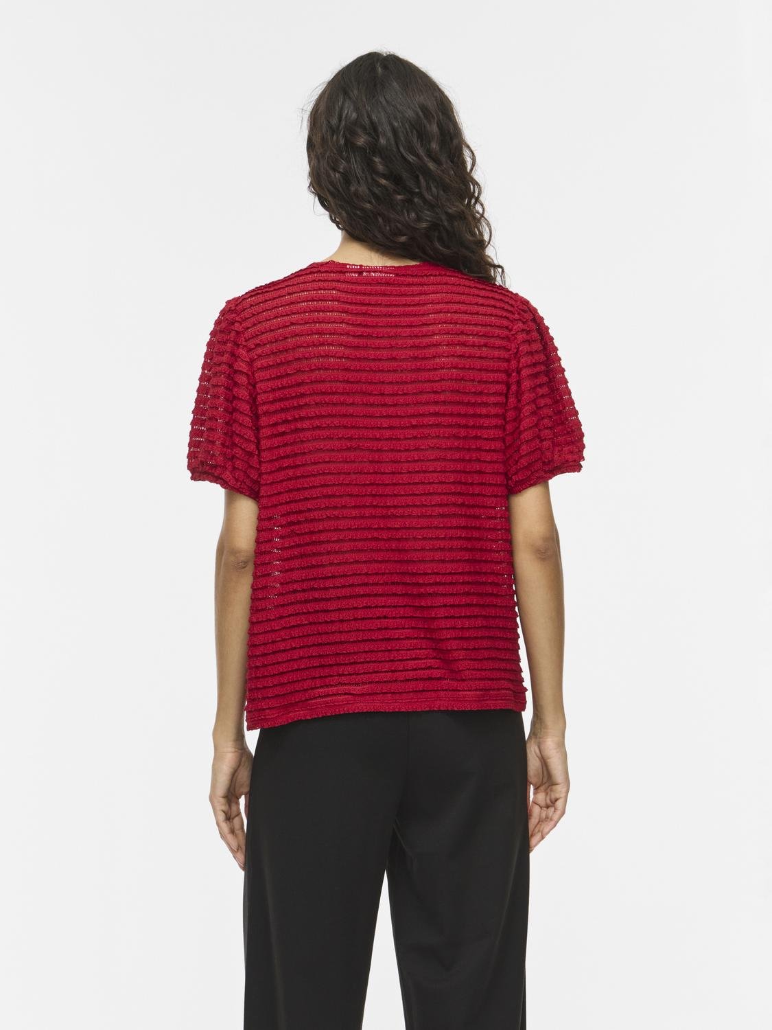 VILOGAN Top - Savvy Red - VERO MODA & VILA Bergvik